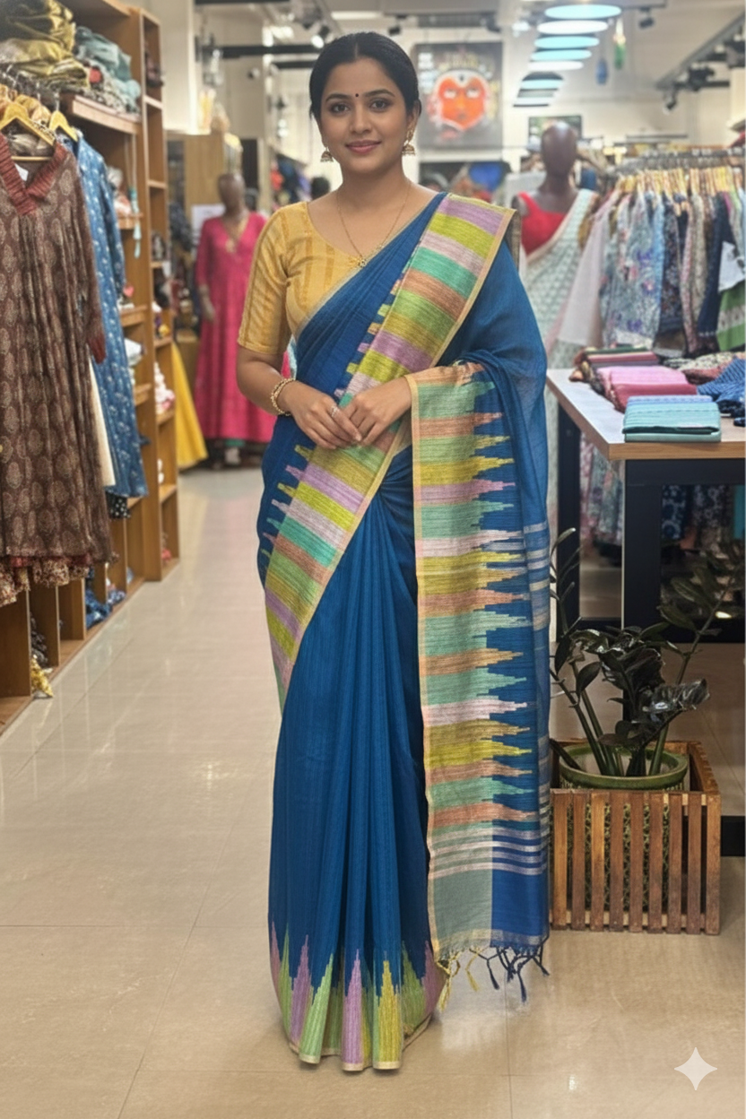 Handloom Matka Silk Saree
