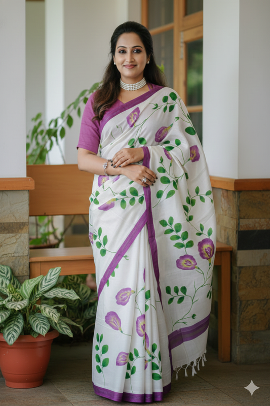 Pure Mulbery Silk Saree
