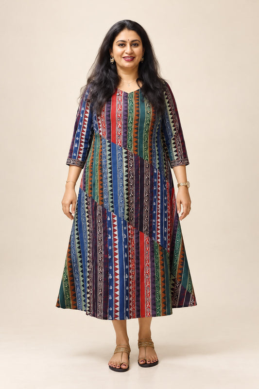 A Line Bohemian Dress
