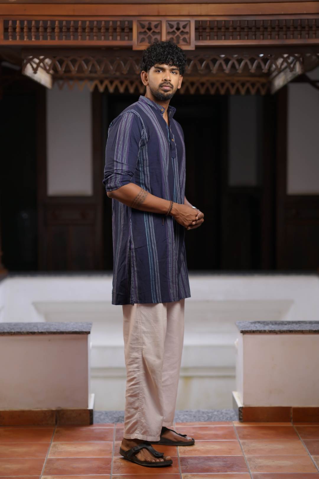 Cotton Handloom Long Kurtha