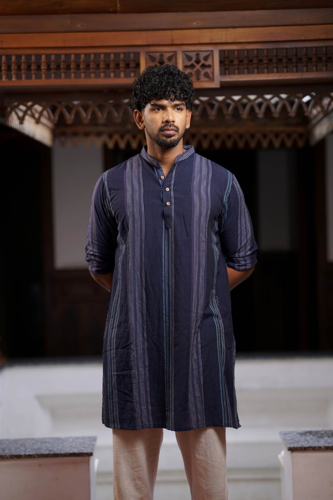 Cotton Handloom Long Kurtha