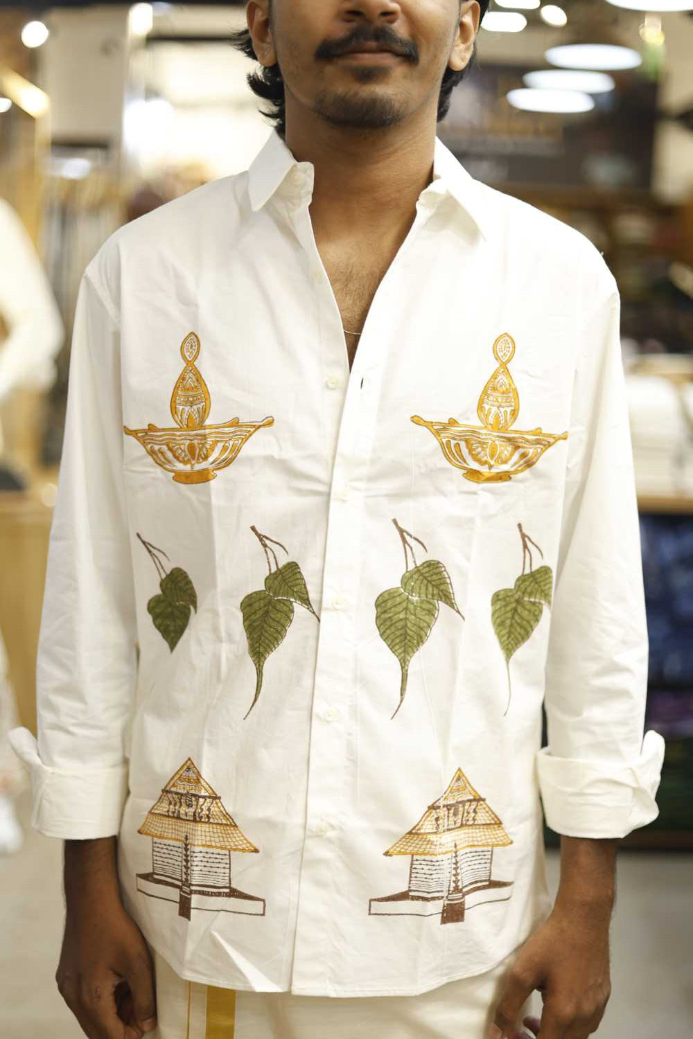 Aalila & Temple Print Shirt