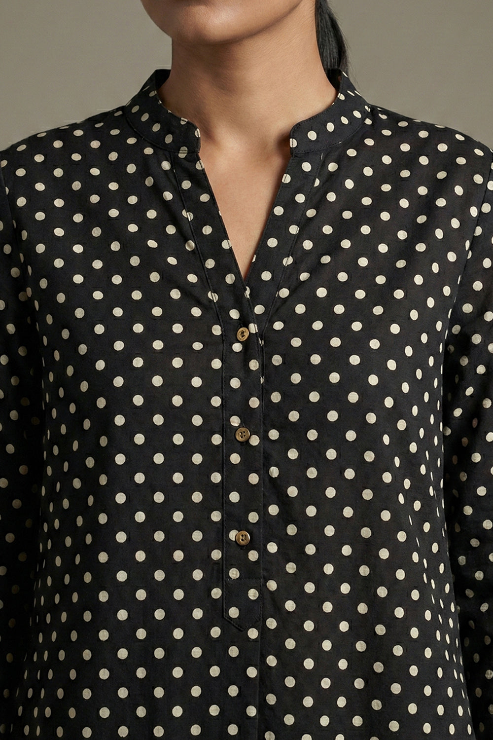 Black Polka Dots Dress