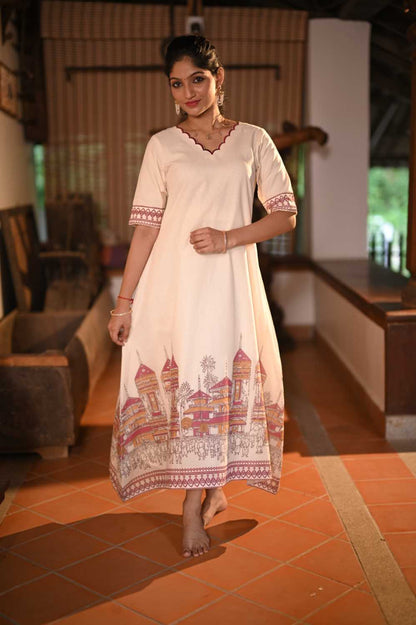 Kettukazhcha Print Aline Top