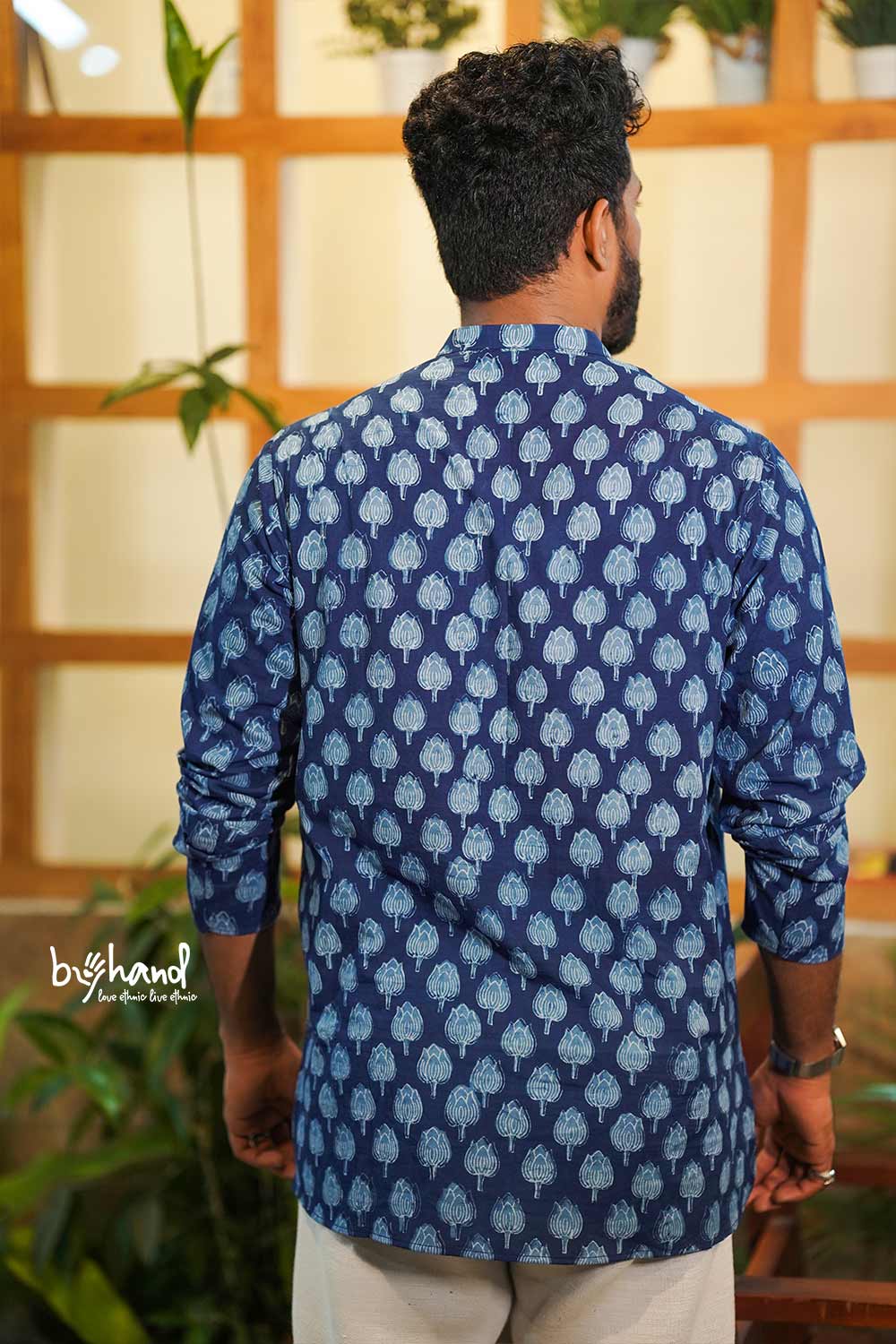 Indigo Mens Short Kurta