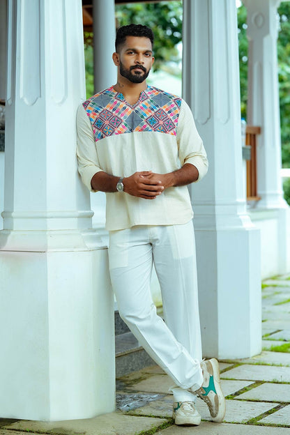 Offwhite Short Kurta