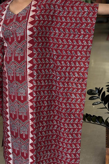 Red Base Kaftan