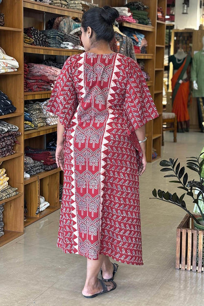 Red Base Kaftan