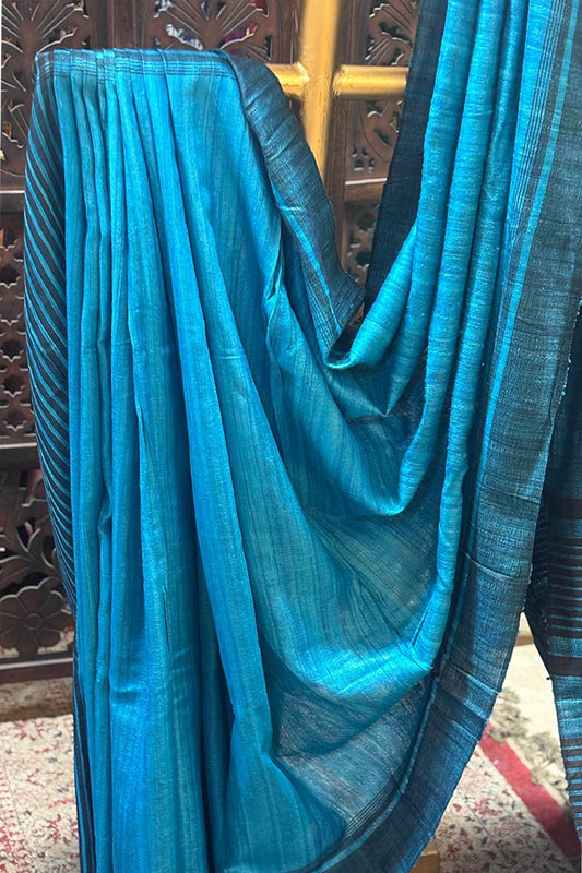 Tussar Gicha Handloom Saree