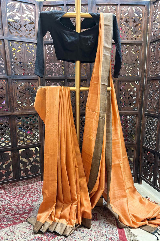 Tussar Gicha Handloom Saree