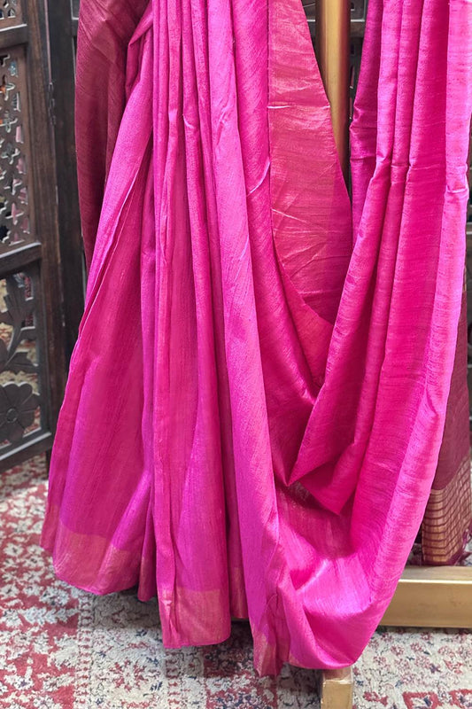 Tussar Gicha Premium Saree