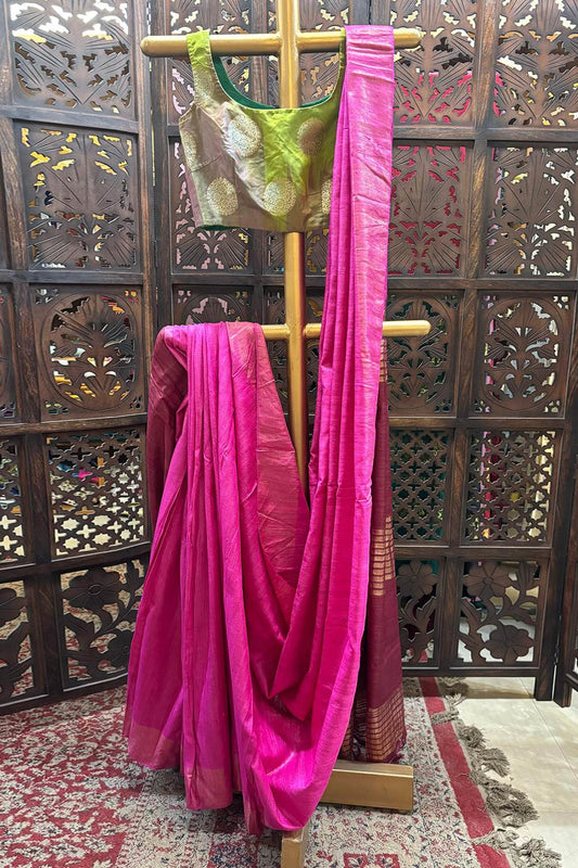 Tussar Gicha Premium Saree