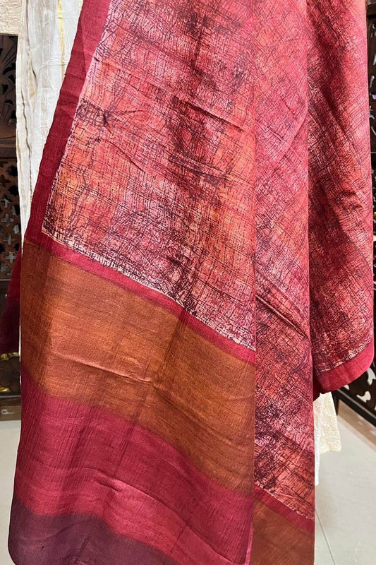 Hand woven Printed Dupatta