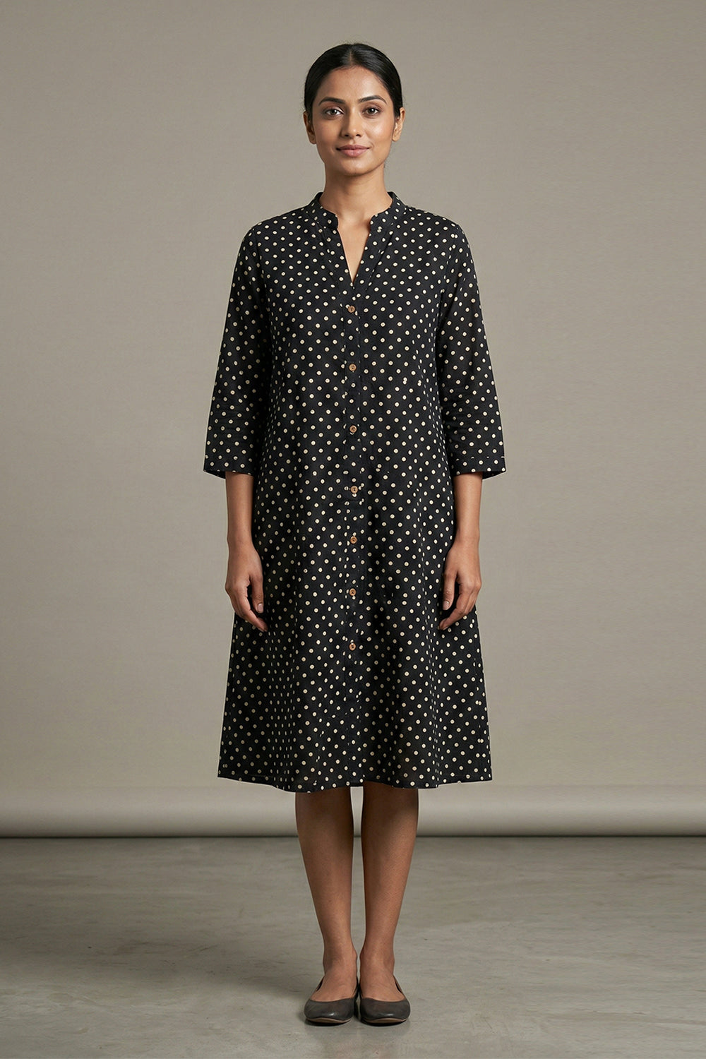 Black Polka Dots Dress