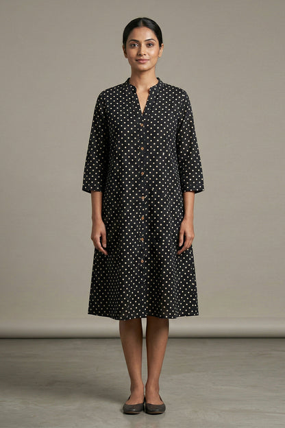 Black Polka Dots Dress