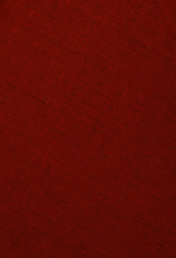Handloom Plane Cotton Fabric-Red