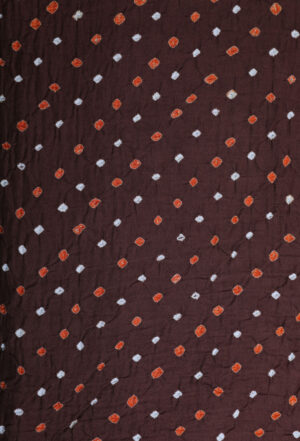 Pure cotton brown fabric