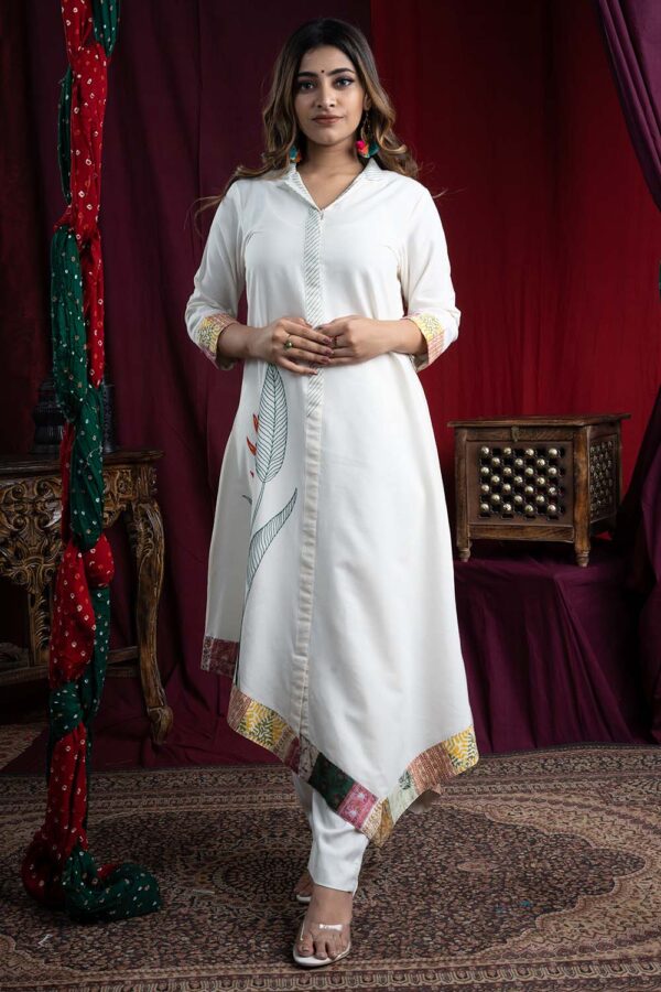 Medium Women Grey Plain Cotton Kurti at Rs 145/piece in Surat | ID:  2853374414055