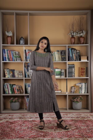 A-Line Kurti With Front Slit