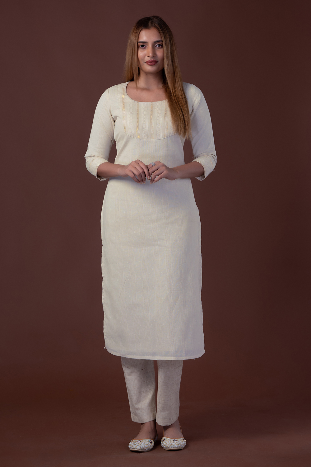 White Embroidery Kurti, Size: L at Rs 36000 in Hyderabad | ID: 26931515033